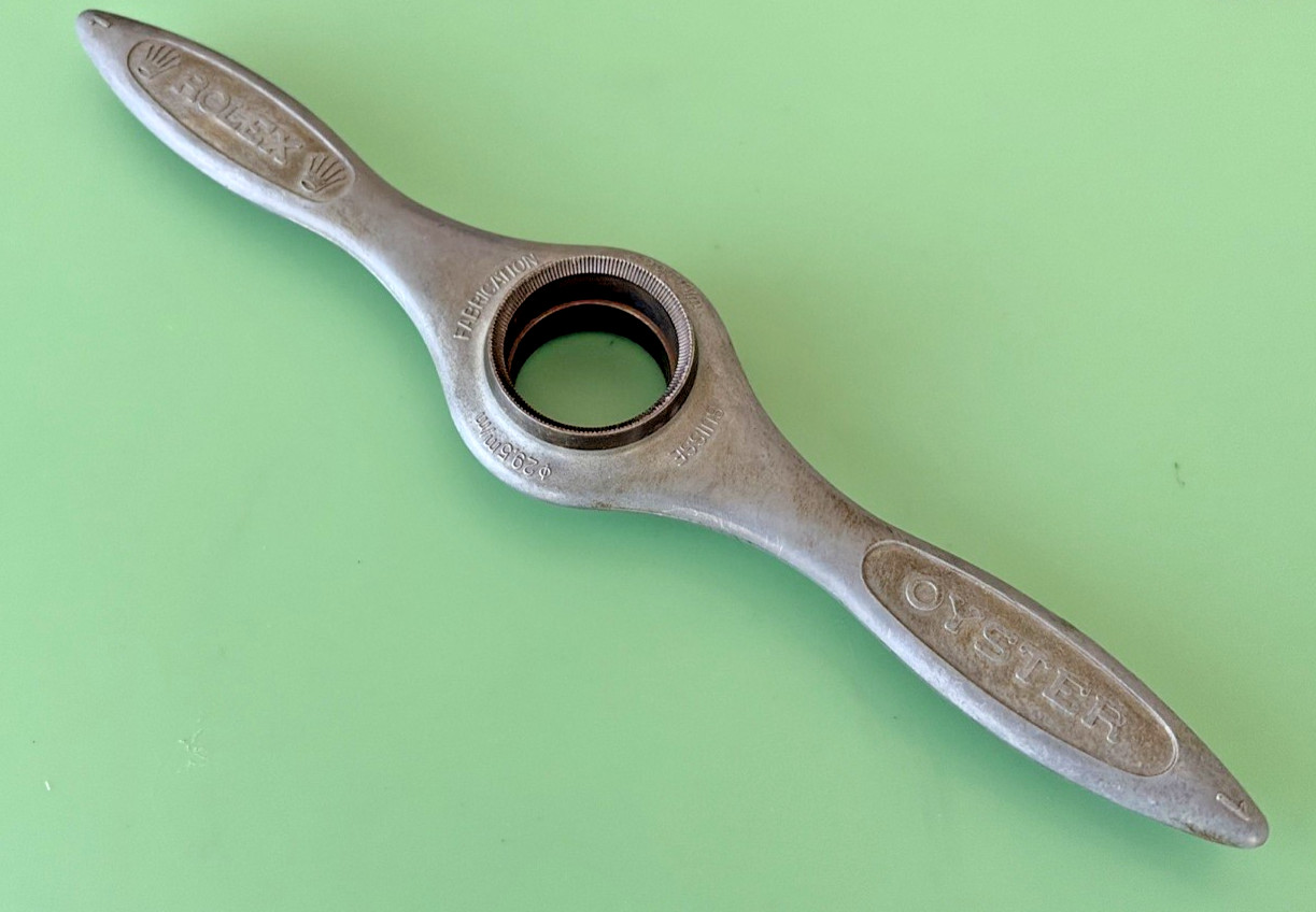 Rolex Vintage Oyster Watch Case Opener Wrench 29.5 mm & 28.3 mm